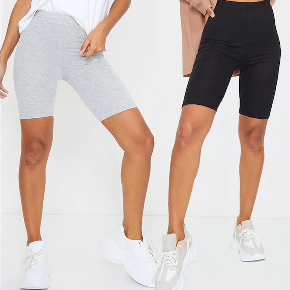 PrettyLittleThing Pants - 2 Pack Biker Shorts